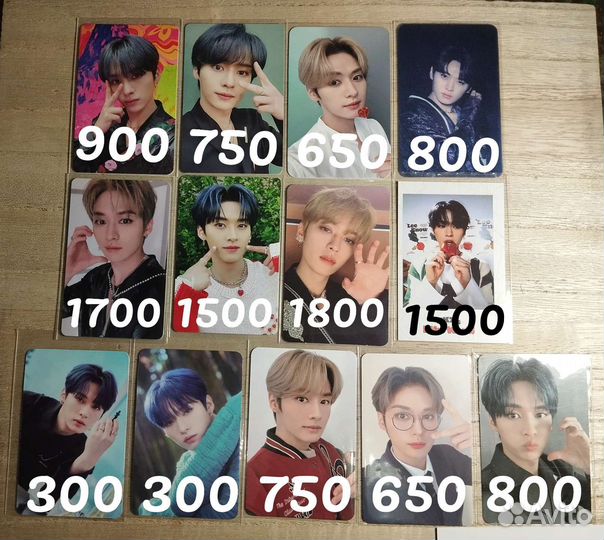 Минхо Stray Kids карты