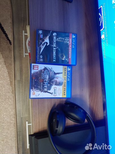 Sony playstation 4 fat 500 gb + подписка пс+