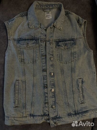 Джинсовый жилет