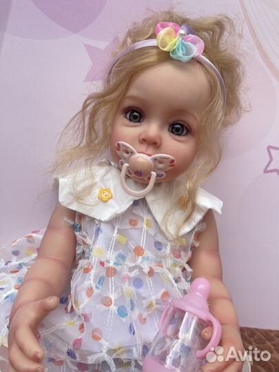 Кукла Реборн 55 см новая, реалистичная