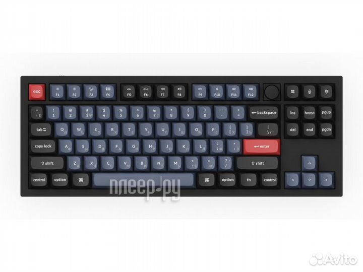 Keychron Q5 RGB Blue Switch Black Q5-M2-RU
