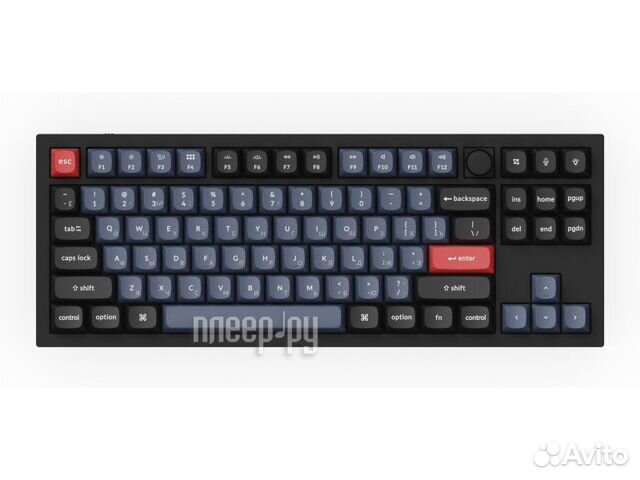 Keychron Q5 RGB Blue Switch Black Q5-M2-RU