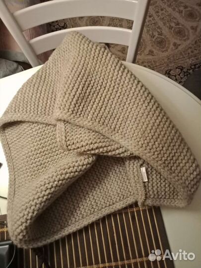 Шарф шапка снуд