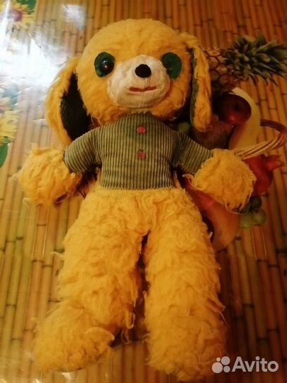 Игрушка собака СССР