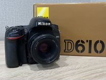 Nikon d610 фотоаппарат