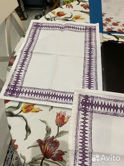 Икеа салфетки под приборы, 4 шт. цена за все