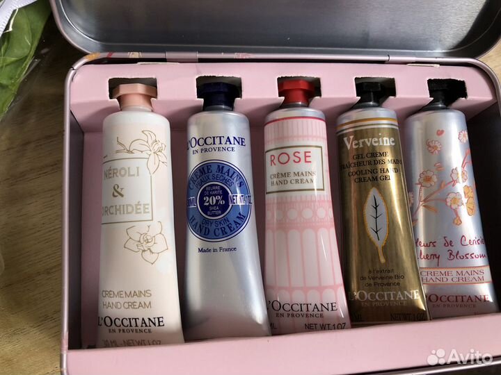 Локситан крем для рук l’Occitane набор из 5 шт
