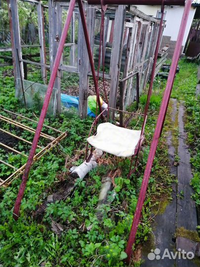 Детские качели на дачу