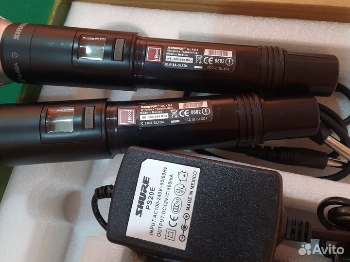 Микрофоны Shure Beta-58 2ш Mex New Pro Вокал Радио