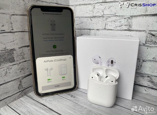 Airpods 2 premium качества