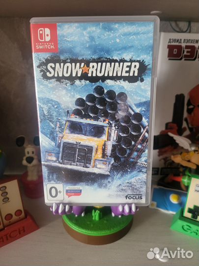 Snowrunner nintendo switch(русская обложка)
