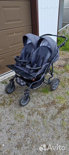 Коляска для двойни mikado 3 в1