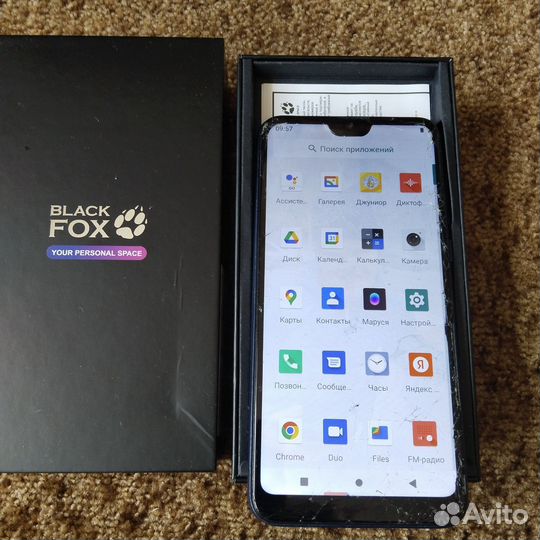 Black Fox B9 Fox+, 2/64 ГБ