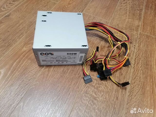 Блок питания для пк 600w купить в Москве | Электроника | Авито