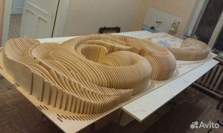 Раскрой фрезеровка фанеры фсф на чпу