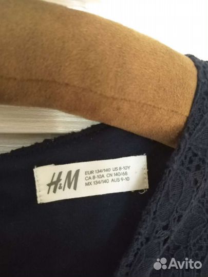 Платье для девочки,H&M, 134-140