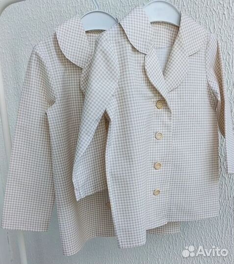 Милые детские костюмы из хлопка