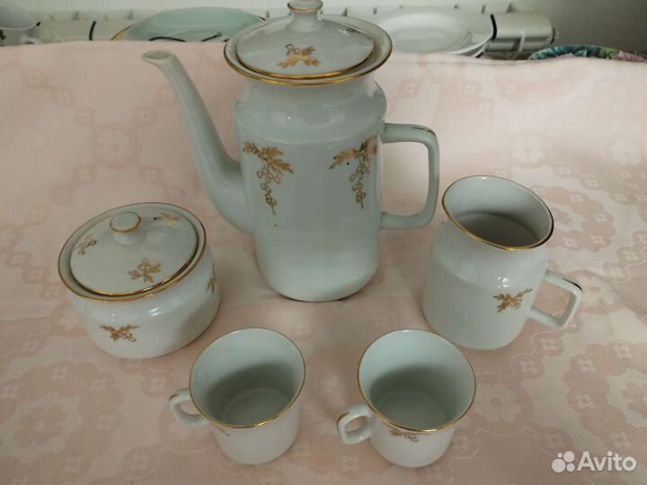 Кофейный сервиз Чехословакия TK Thun