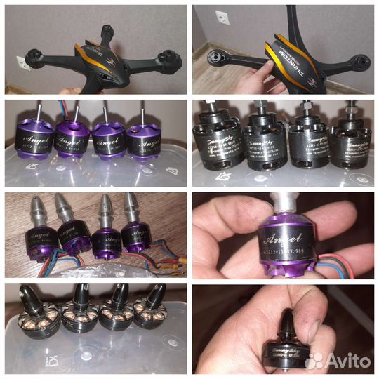 Запчасти для дронов коптеров, аппаратура