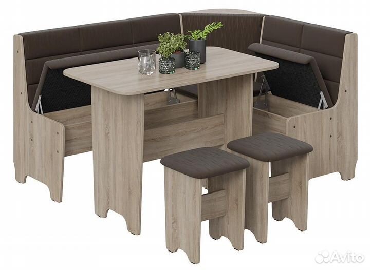 Кухонный уголок Техас дизайн 4