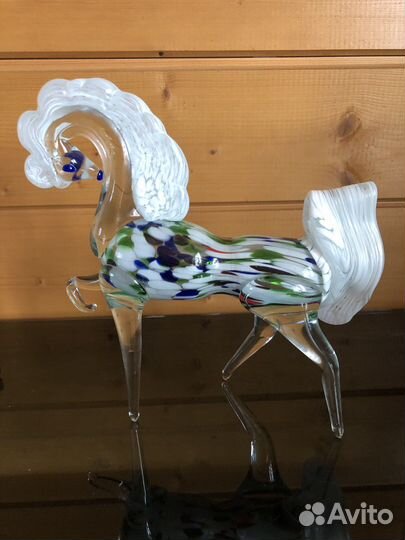 Статуэтка стеклянная конь