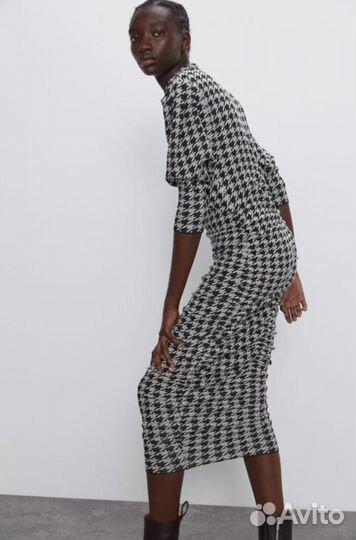 Платье Zara миди S/M
