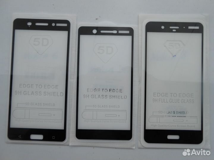 Защитное стекло для Nokia 5.5.1.6.7.8