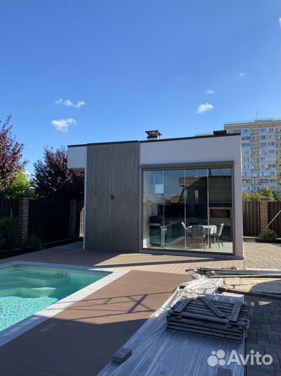 Отделка фасада, мокрый фасад, фасадные раработы