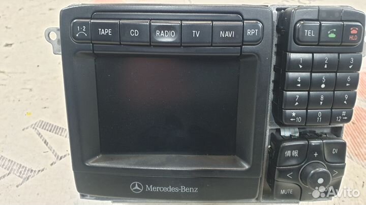 Команд на Mercedes benz W220 W215 C215