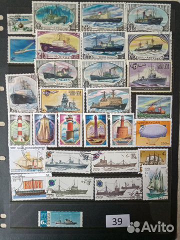 Наборы марок разной тематики 1