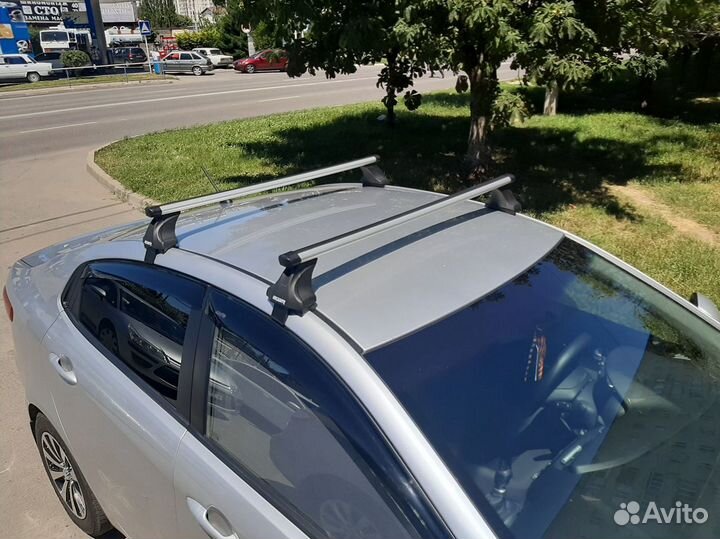 Багажник на крышу для KIA Rio 3, Атлант