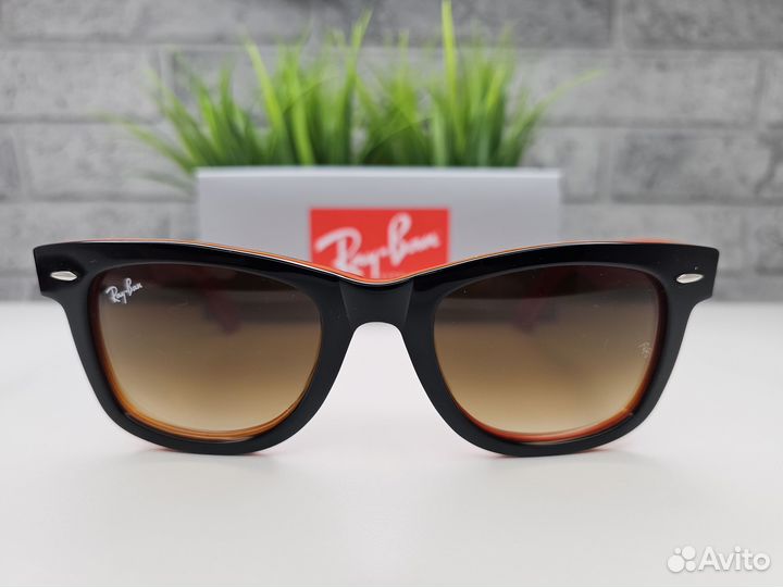 Очки Ray Ban Wayfarer 2140 1002/51 Brown 50mm