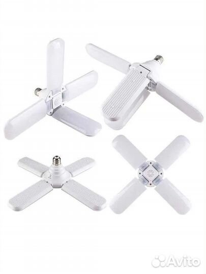 Лампочка светодиодная 4-х лопастная