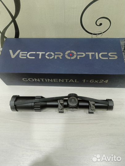 Оптический прицел vector optics continental 1-6*24