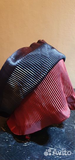 Подкладка для шапок гофрированная 57-58 (бордо)