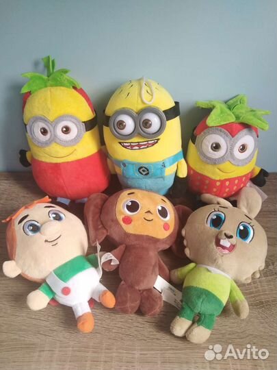 Миньоны Мягкие игрушки Коллекционные