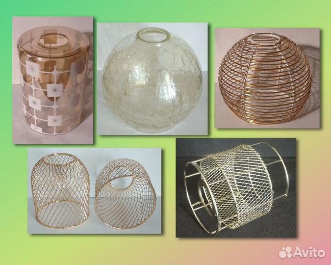 Плафоны для люстр и светильников на цоколь Е14