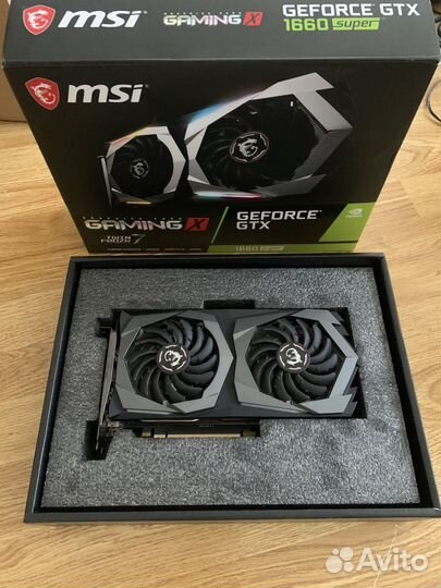 Msi gtx 1660 super gaming x