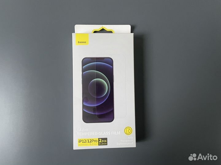 Стекло Baseus Tempered glass film Ipone 12 pro