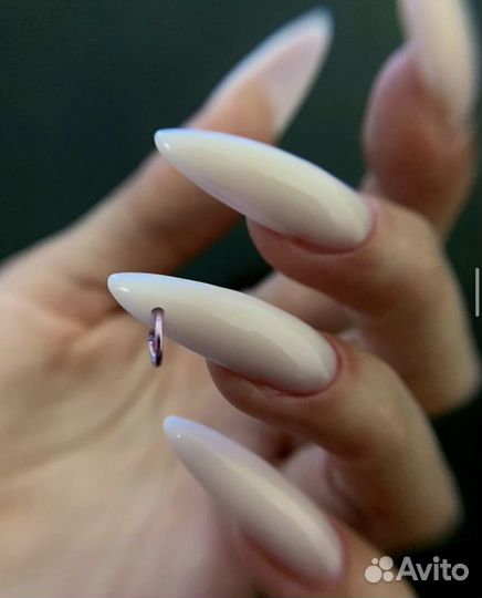 Маникюр наращивание ногтей гель-лак роспись ногтей