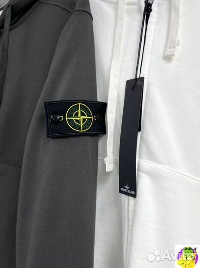 Зип худи stone island