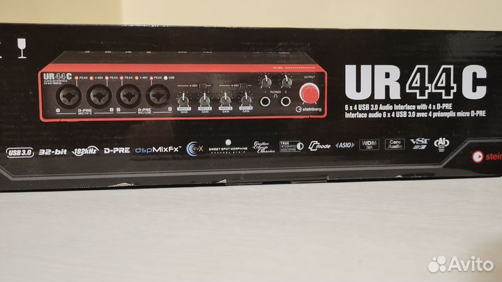 Аудиоинтерфейс Steinberg UR44c (new)