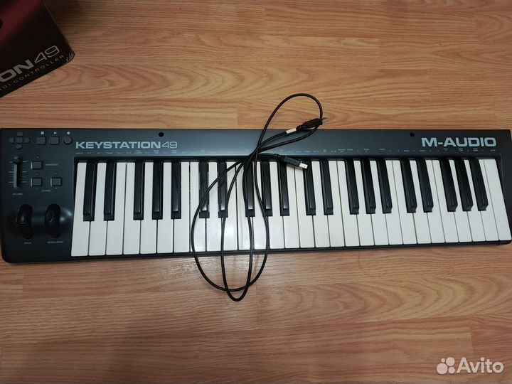 Midi клавиатура m audio keystation 49