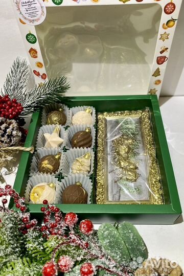 Шоколадный набор к новому году