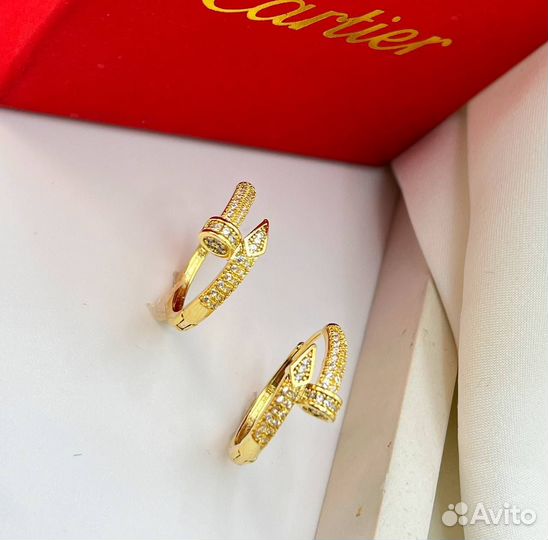 Cartier серьги