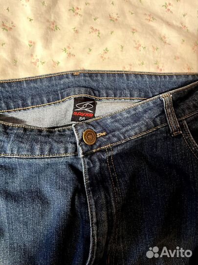 Мото джинсы мужские
