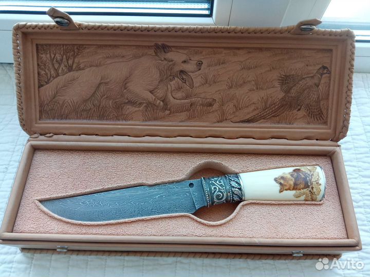 Нож охотничий ручной работы