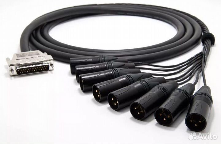 Кабель SpeakON D-SUB XLR Jack Klotz Mogami Canare