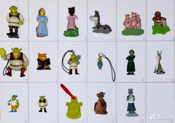 Киндеры шрек