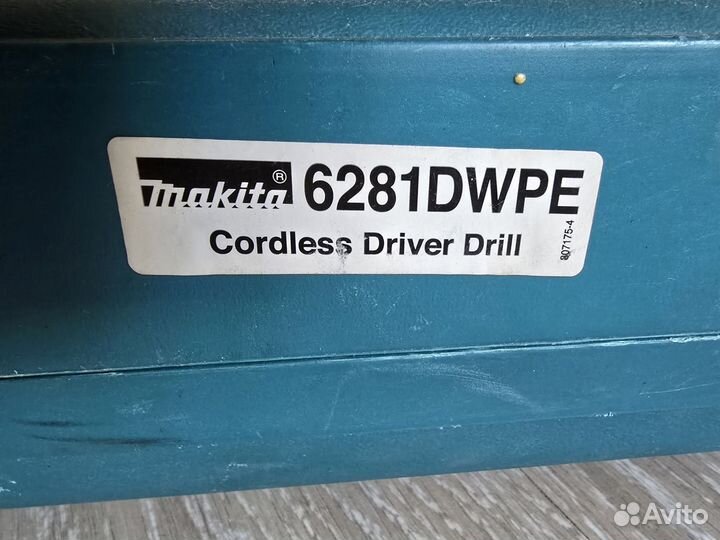 Шуруповерт Makita 6281d